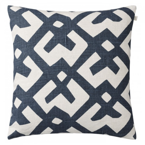 Dadra Off White/Blue Cushion Cover